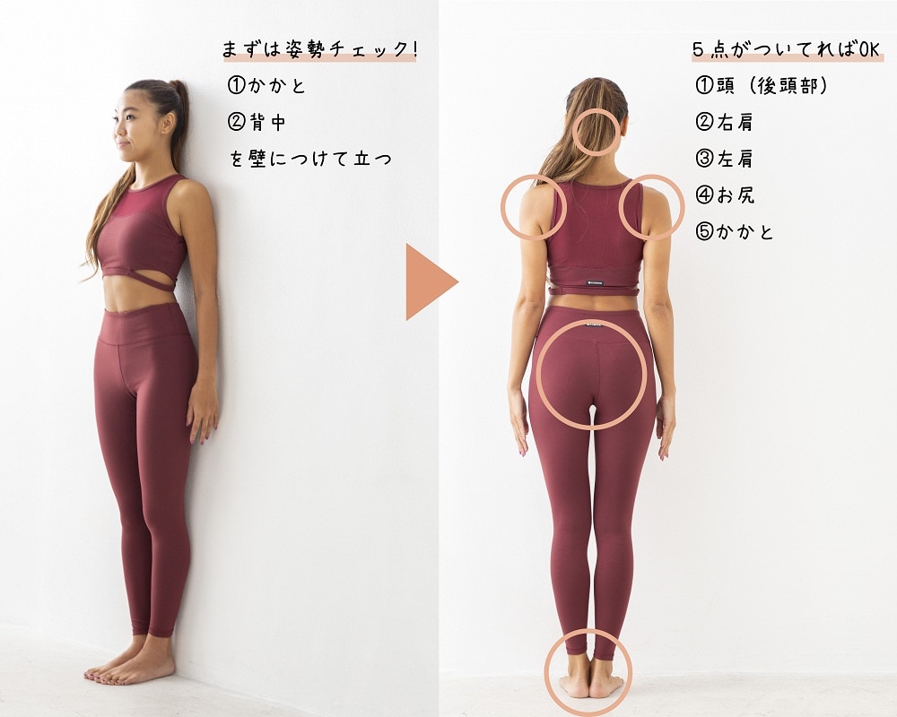 姿勢だけで見た目年齢－5歳！セルフ姿勢チェックしませんか！？