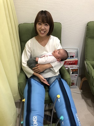 ﾍﾞﾋﾞｰﾏｯｻｰｼﾞの後に治療を受けて頂きました♡