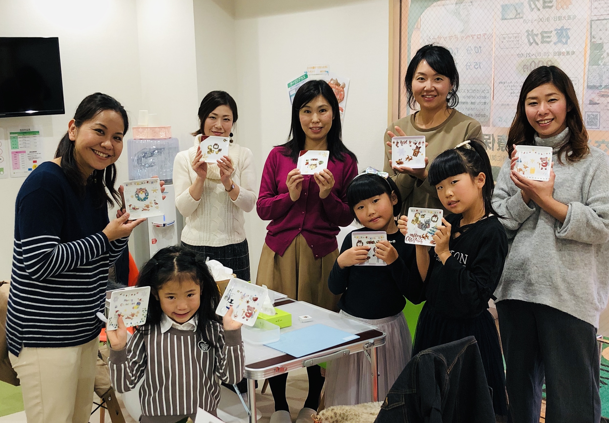 チキバンでポーセラーツ教室☆