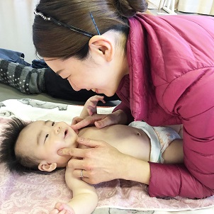 ベビーマッサージの効果♡３